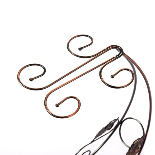 Copper Wine Hanging Rack - My Store