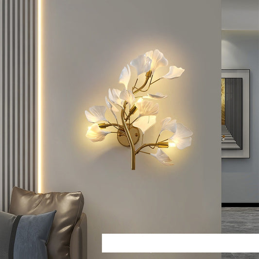 Luxury Ginkgo Leaf Wall Lamp - My Store