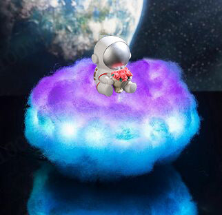 LED Colorful Clouds Astronaut Lamp - My Store