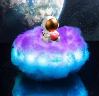 LED Colorful Clouds Astronaut Lamp - My Store