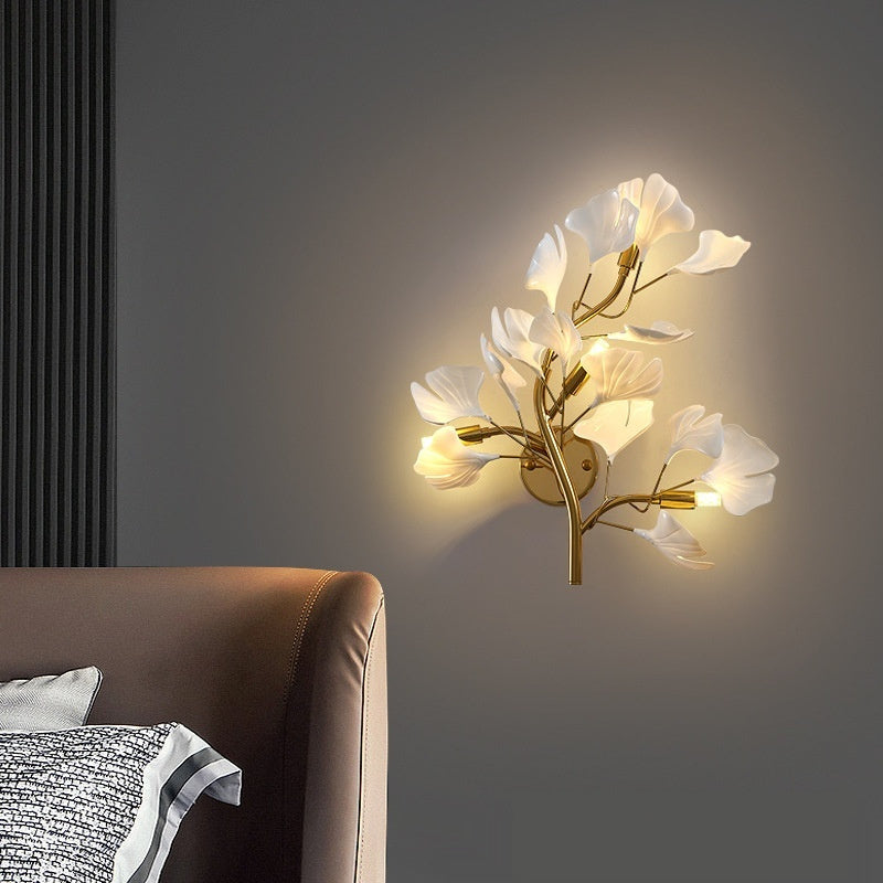 Luxury Ginkgo Leaf Wall Lamp - My Store