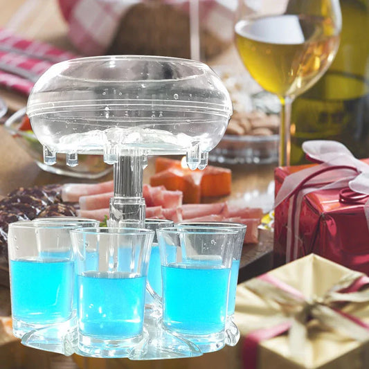 6-Shot Glass Dispenser Holder - My Store