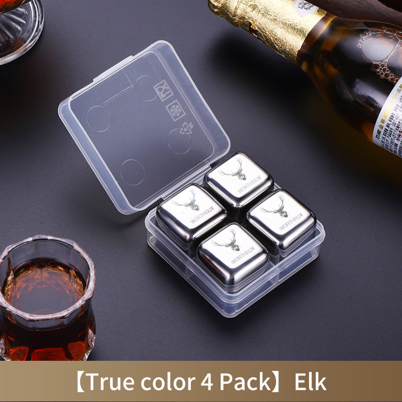 Stainless Steel Food Grade Metal Ice Cubes - My Store