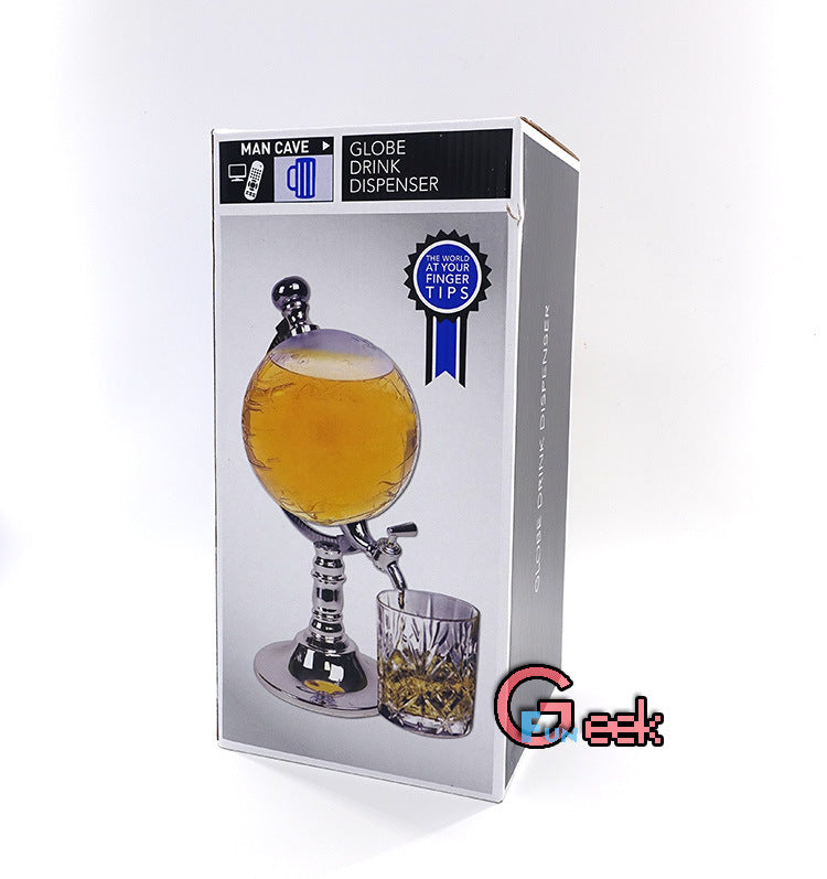 Novelty Globe Wine Drink Dispenser - My Store