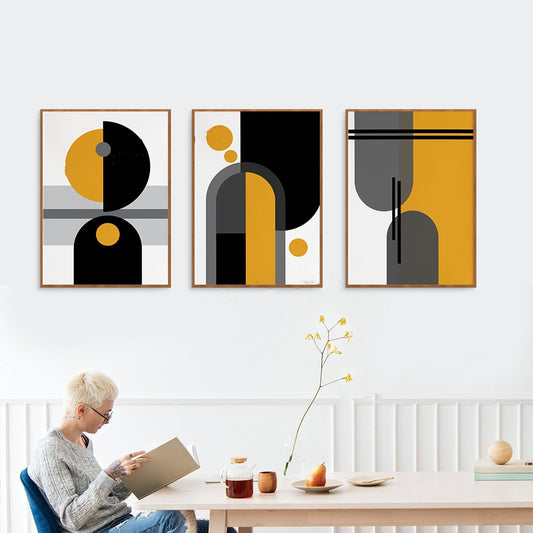 Modern Living Room Wall Decor Print Abstrac - My Store