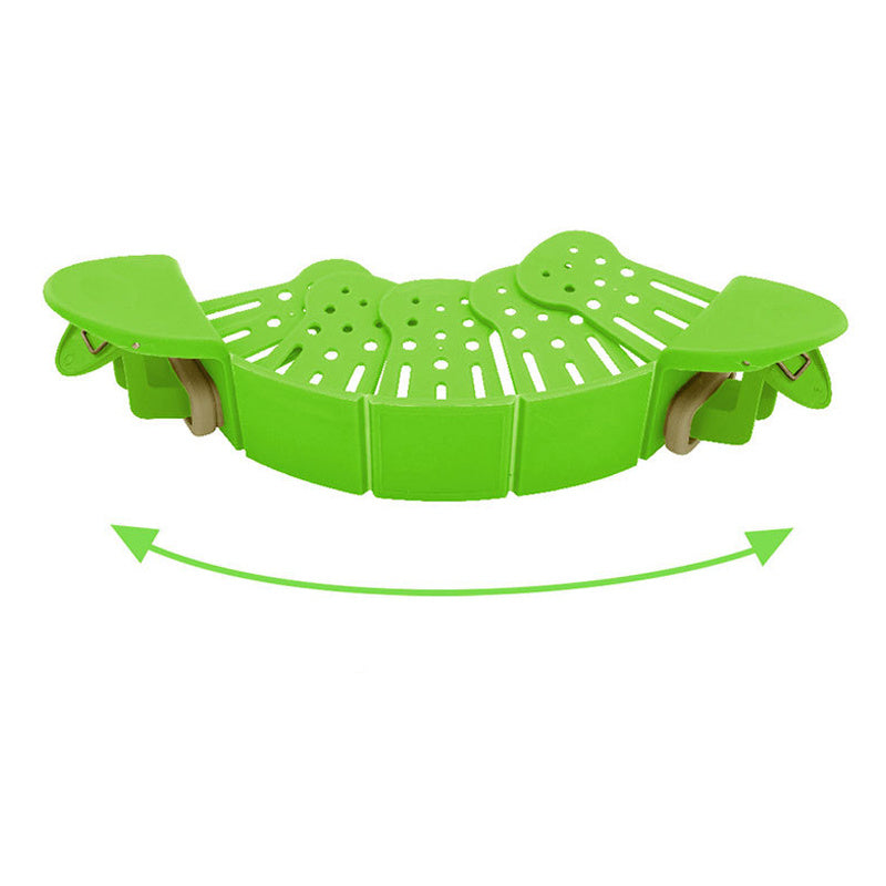 Universal Silicone Clip-on Pan Pot Strainer - My Store