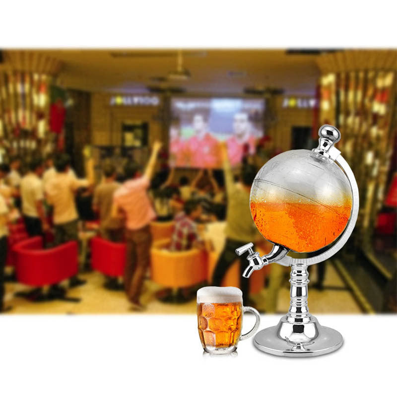 Novelty Globe Wine Drink Dispenser - My Store