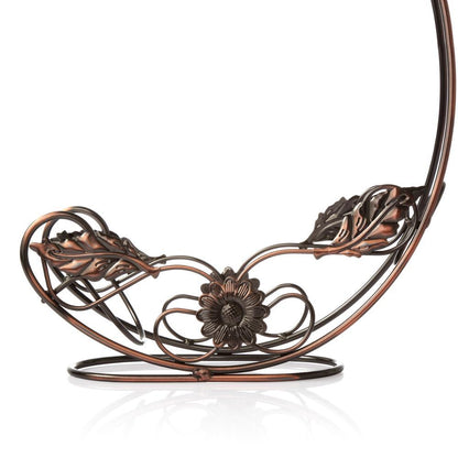 Copper Wine Hanging Rack - My Store