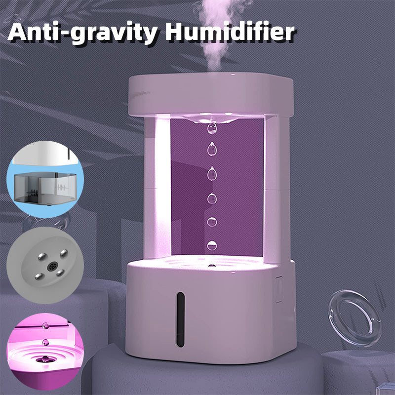 Creative Anti-Gravity Water Drop Humidifier