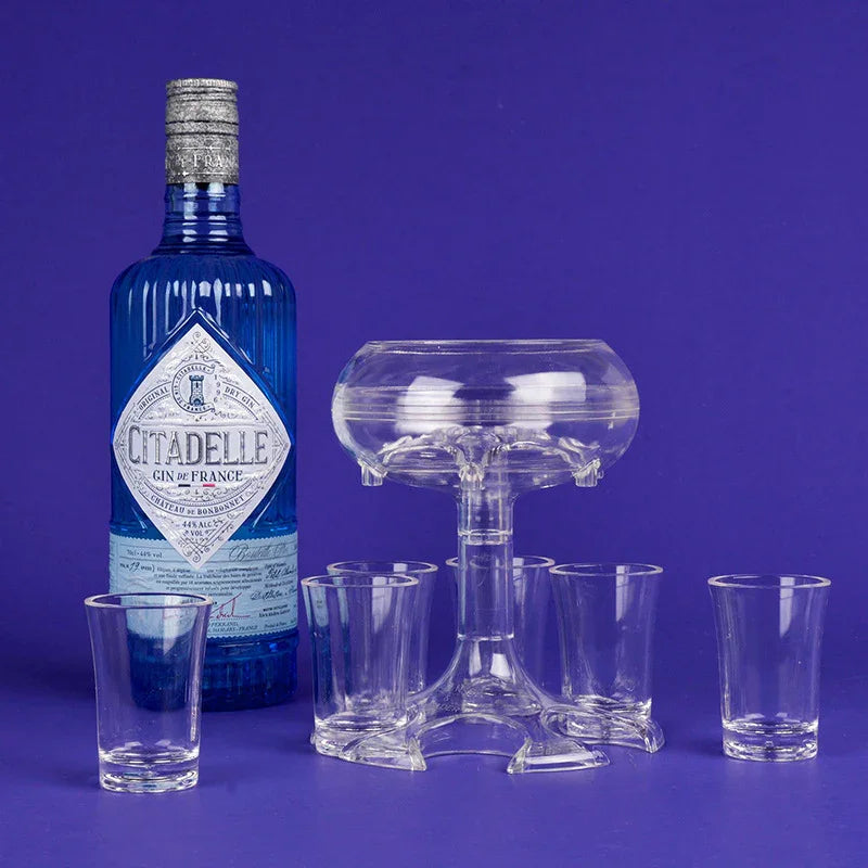 6-Shot Glass Dispenser Holder - My Store