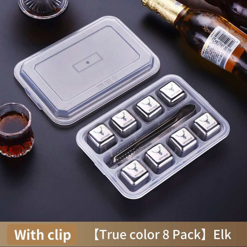 Stainless Steel Food Grade Metal Ice Cubes - My Store