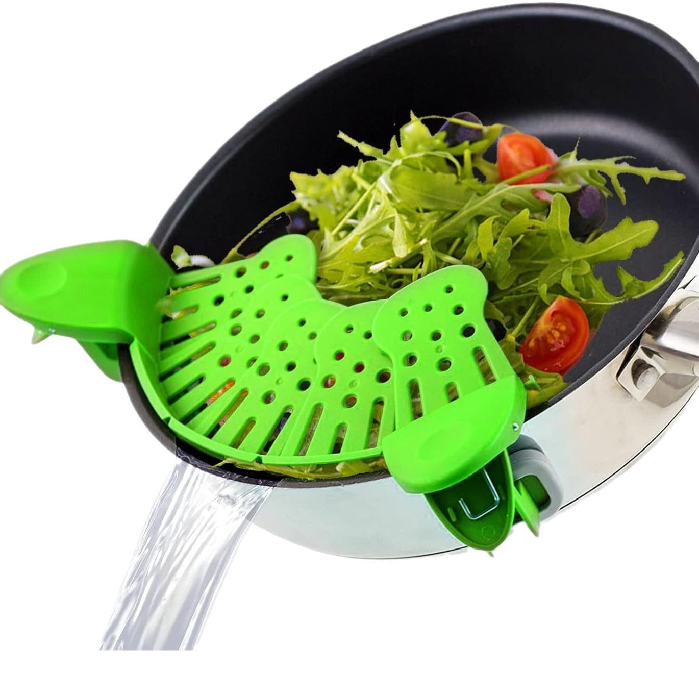 Universal Silicone Clip-on Pan Pot Strainer - My Store