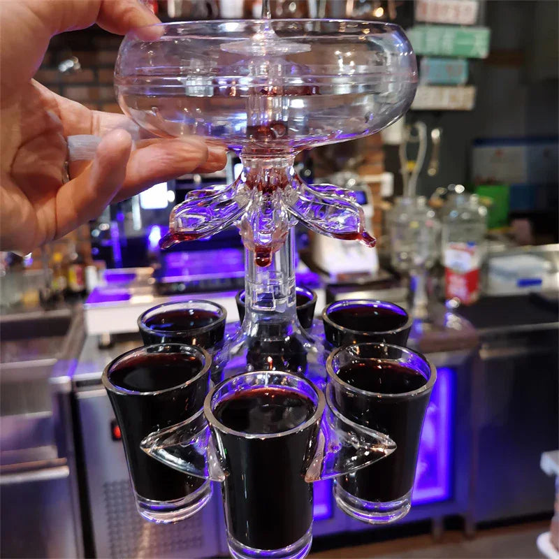 6-Shot Glass Dispenser Holder - My Store