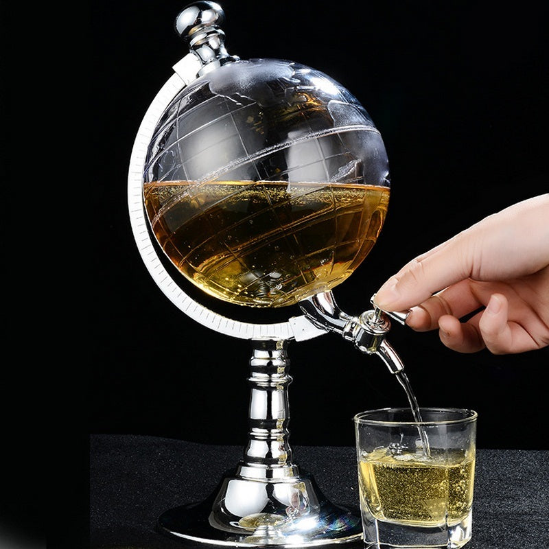 Novelty Globe Wine Drink Dispenser - My Store