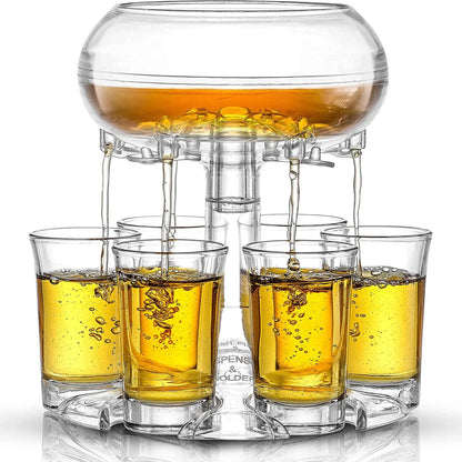 6-Shot Glass Dispenser Holder - My Store
