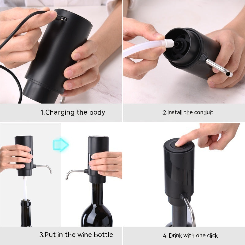 Electric Wine Aerator And Decanter Pump - My Store